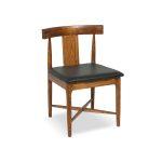 كرسي خشب الزان بتنجيد مخصص